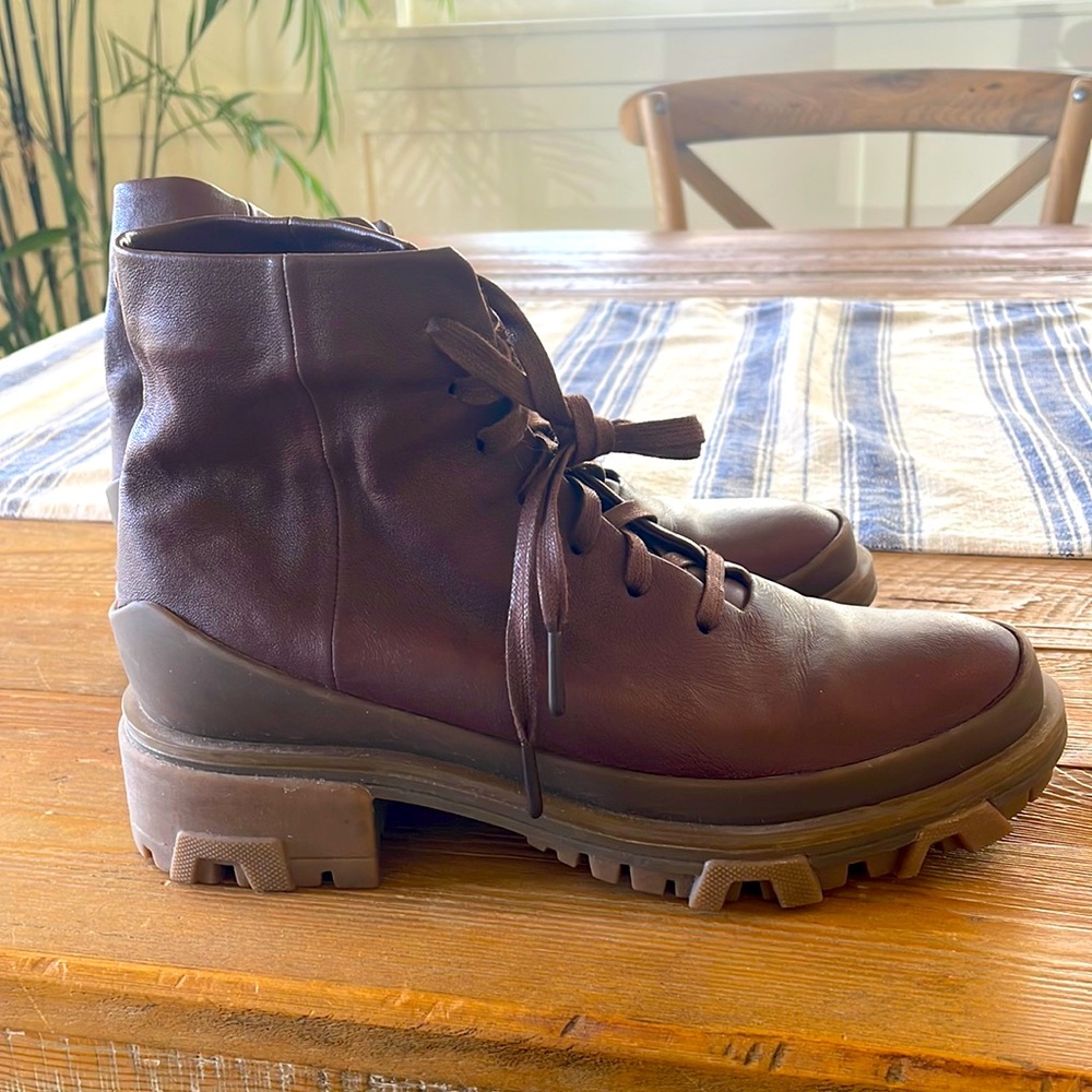 Rag and Bone leather combat boots women's size 37.5